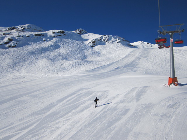 Olympiaabfahrt Riesenslalom Herren von der Sch&ouml;nbodenbahn aus