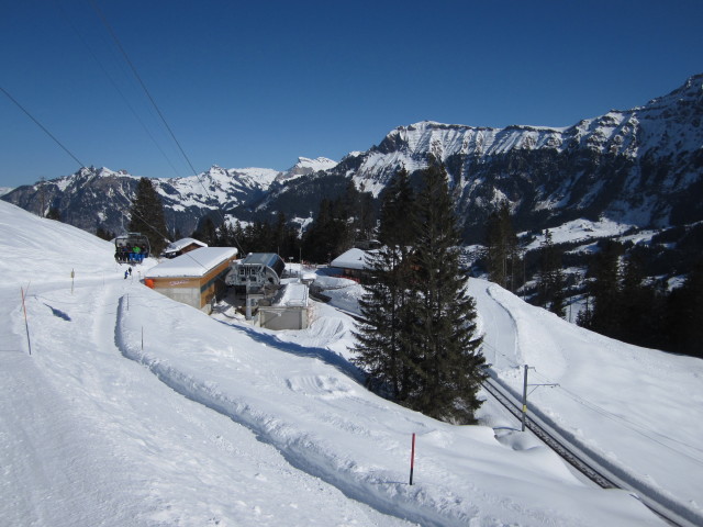 Talstation der Wintereggbahn, 1.588 m (3. M&auml;rz)