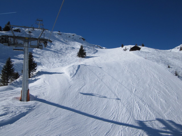 Finelpiste von der Schiltgratbahn aus (3. M&auml;rz)