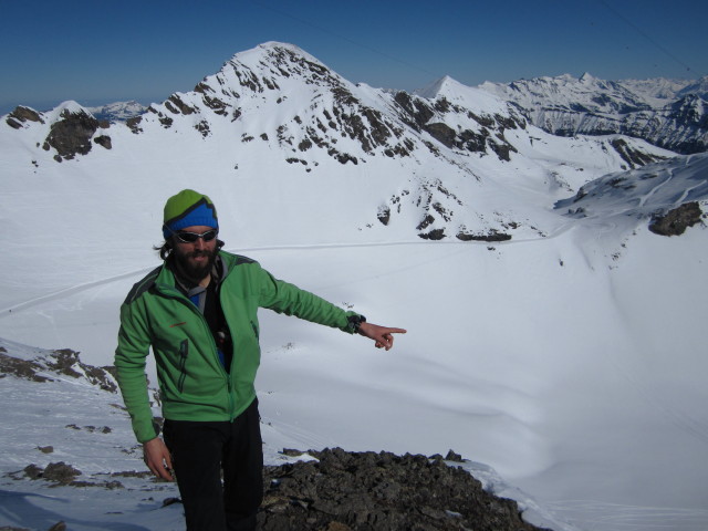 Alexander neben der Schilthornpiste (4. M&auml;rz)