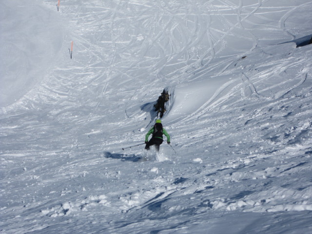 Alexander neben der Schilthornpiste (4. M&auml;rz)