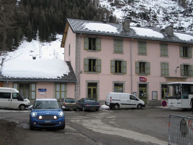 Bahnhof Vallorcine, 1.261 m (9. M&auml;rz)