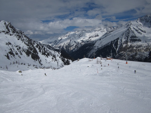 Markus auf der Piste 'Blanchot'