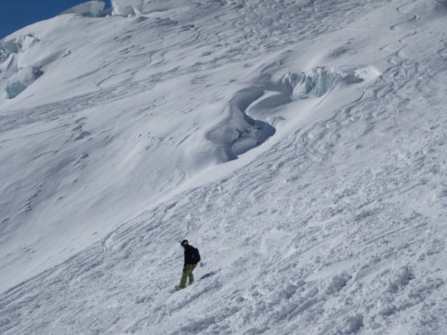 Markus in den S&eacute;racs du G&eacute;ant