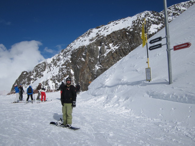 Markus bei der Bergstation des T&eacute;l&eacute;si&egrave;ge d&eacute;brayable Herse, 2.581 m