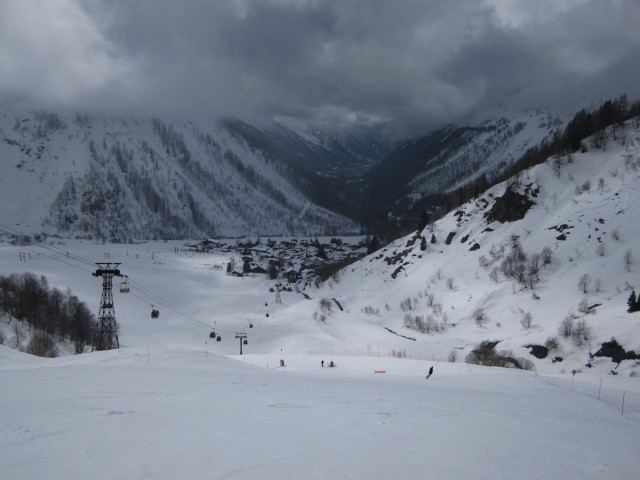 Markus auf der Piste 'Les Caisets'