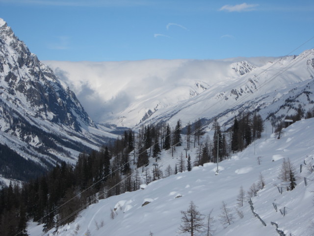 vom Seggiovia Zerotta Richtung Nordosten