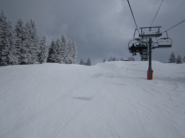 Piste 'Abbaye' vom T&eacute;l&eacute;si&egrave;ge Crozat aus