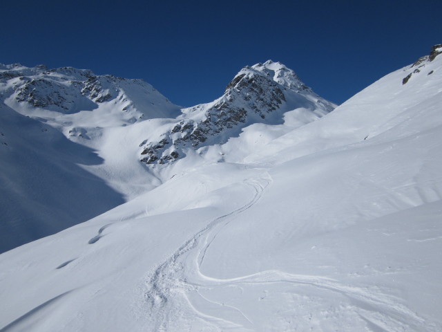 Abfahrtsroute 'Itin&eacute;raires Mont-Gel&eacute;' (15. M&auml;rz)