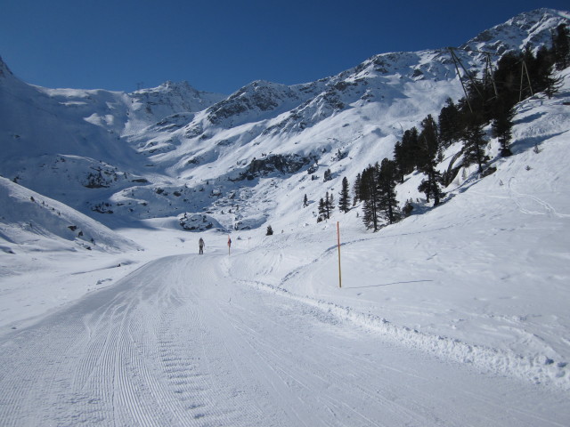 Abfahrtsroute 'Gentianes - Tortin' (15. M&auml;rz)