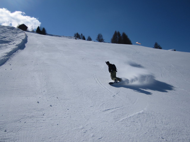 Markus auf der Piste 'Les Mayens' (15. M&auml;rz)