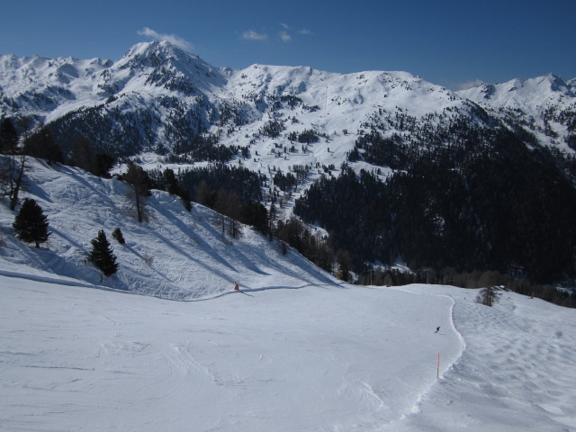 Markus auf der Piste 'Novelly' (15. M&auml;rz)