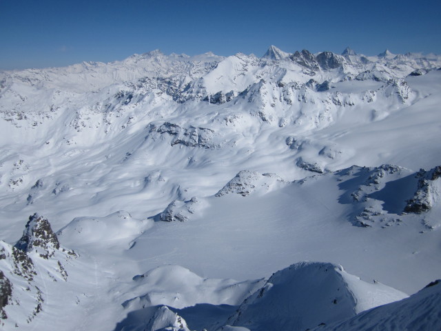 vom Mont Fort aus (15. M&auml;rz)