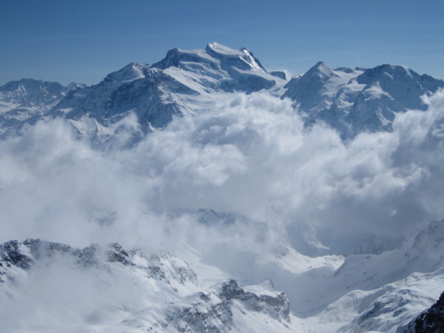 vom Mont Fort Richtung S&uuml;den (15. M&auml;rz)