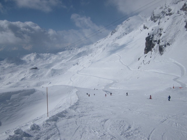 Piste 'Les Gentianes - La Chaux' (15. M&auml;rz)