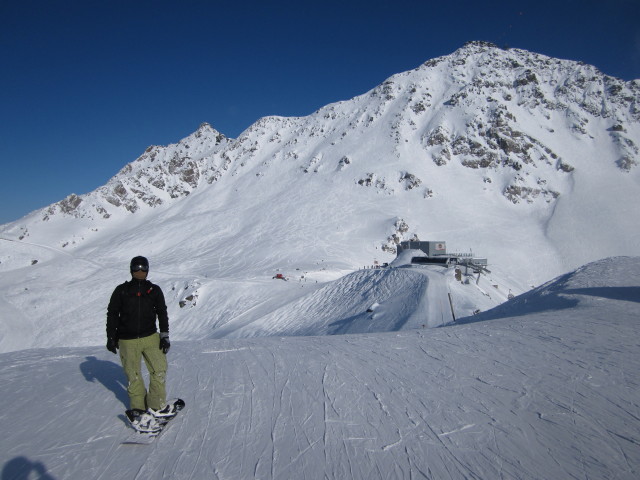 Markus auf der Piste 'Attelas - Ruinettes' (15. M&auml;rz)