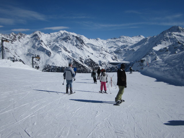 Markus auf der Piste ' Plan du Fou - Siviez' (16. M&auml;rz)