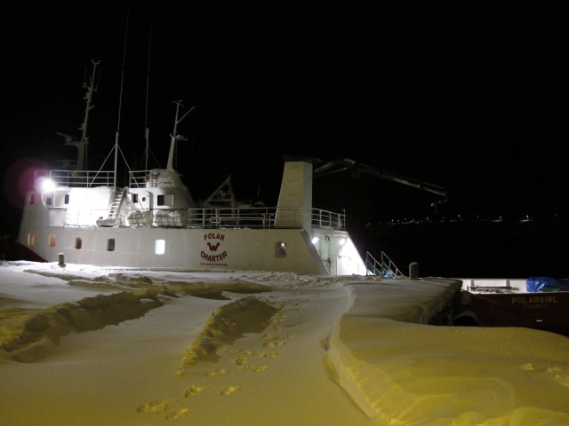 Polargirl in Djupvik (24. M&auml;rz)
