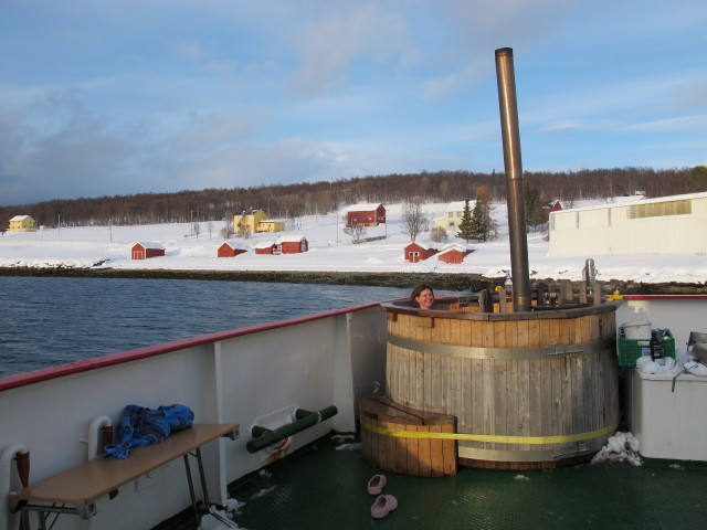 Claudia auf der Polargirl (25. M&auml;rz)