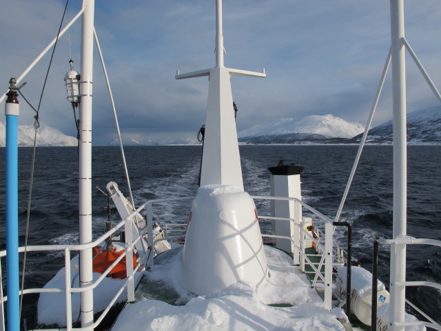 Polargirl im Lyngsfjord (26. M&auml;rz)