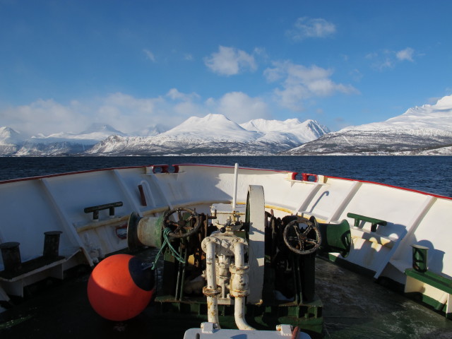Polargirl im Lyngsfjord (27. M&auml;rz)