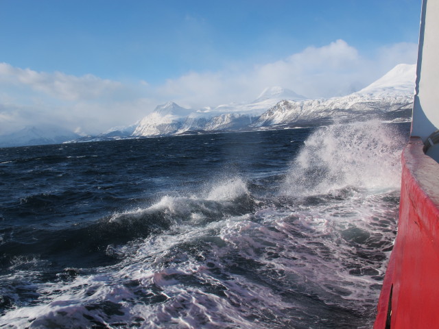Polargirl im Lyngsfjord (27. M&auml;rz)