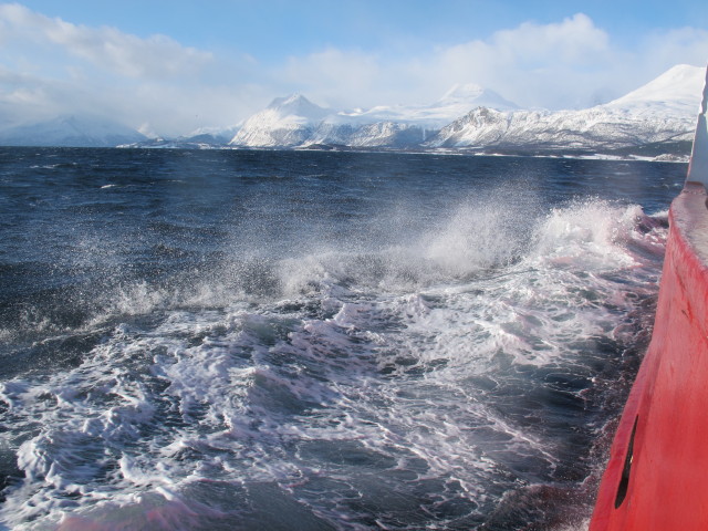 Polargirl im Lyngsfjord (27. M&auml;rz)