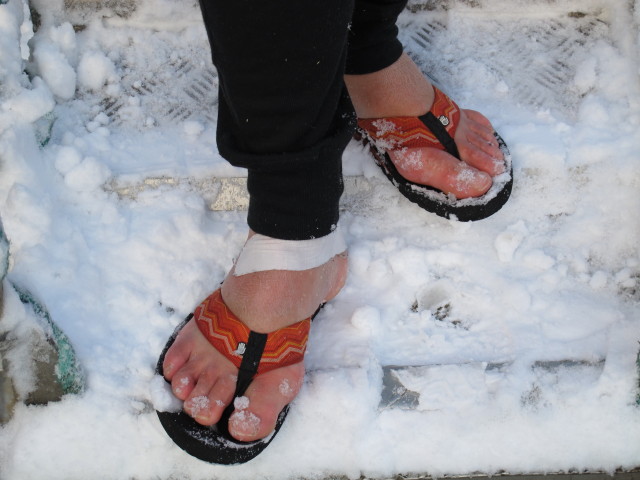 Erhard auf der Polargirl (28. M&auml;rz)