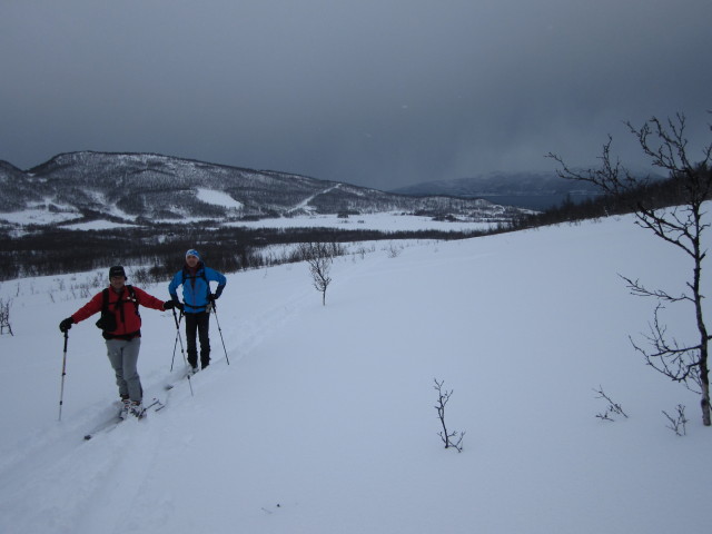 Erhard und Martin zwischen Gr&oslash;ttsundet und Ullstinden