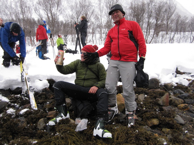 Axel und Erhard am Gr&oslash;ttsundet