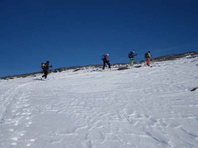 Axel, Martin, Mathias und Claudia am Sk&aacute;vlev&aacute;rri