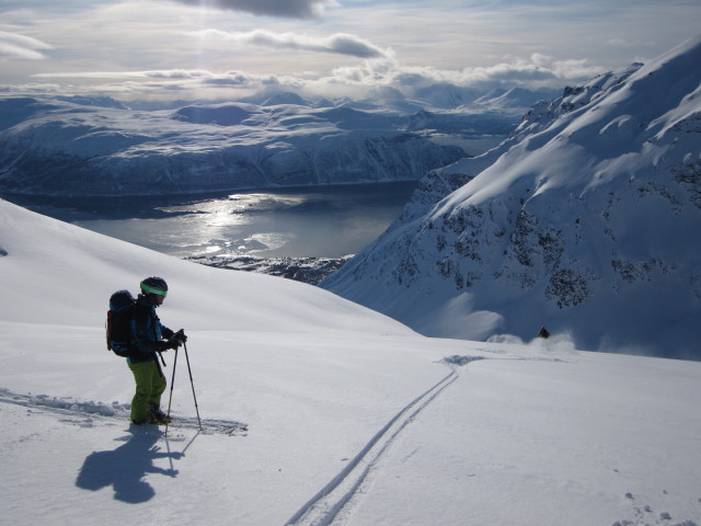 Mathias zwischen Sk&aacute;vlev&aacute;rri und Olderdalen