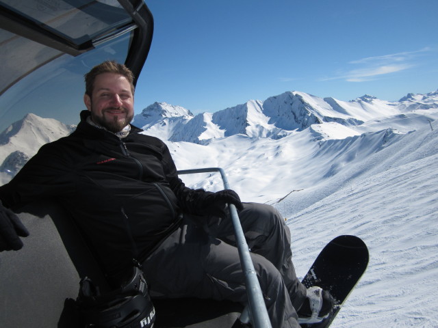 Markus in der Greitspitzbahn (14. Apr.)