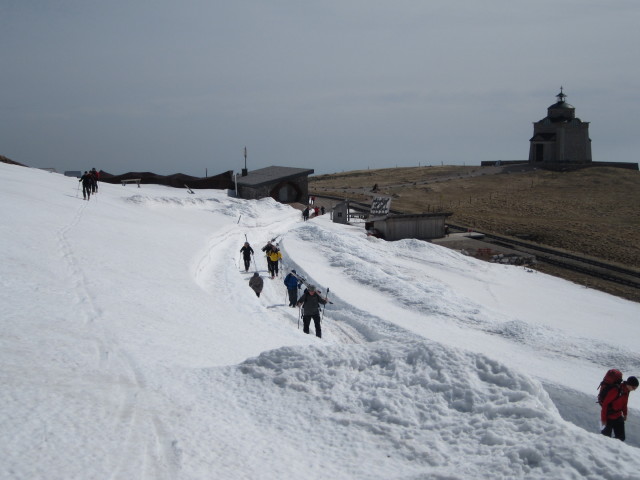 zwischen Bahnhof Hochschneeberg und Damb&ouml;ckhaus