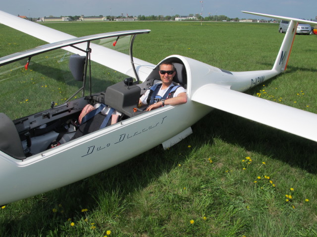 Ich am Fliegerhorst Brumowski