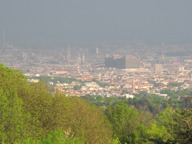 Wien vom H&auml;userl am Roan aus