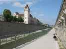 Wien zwischen Kennedybrücke und Badhaussteg
