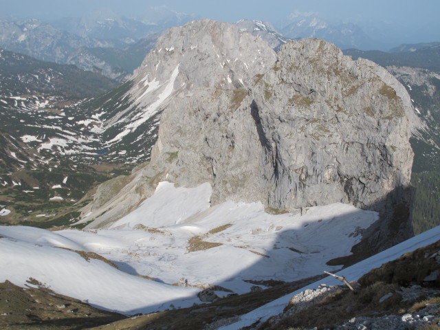 Brandstein und Schaufelwand (19. Mai)