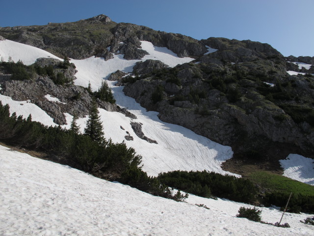 Weg 829 zwischen Sonnschienbr&uuml;ndl und Sonnschienh&uuml;tte (19. Mai)
