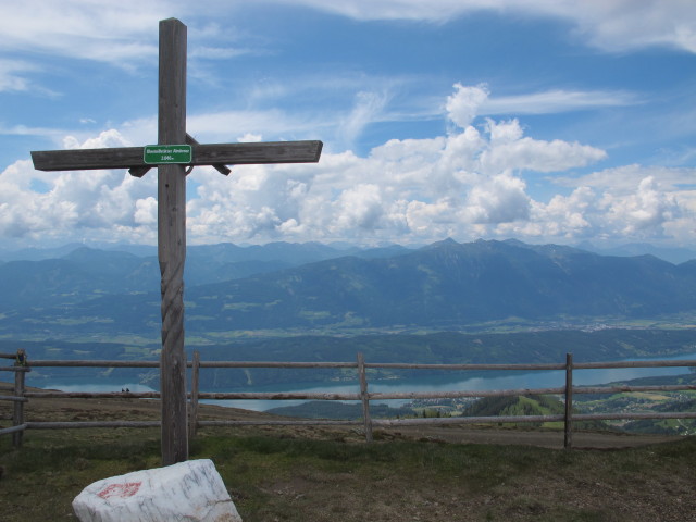 Obermillst&auml;tter Almkreuz, 2.046 m (8. Juni)