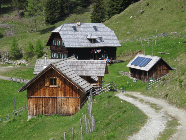 Thomannbauerh&uuml;tte, 1.697 m (9. Juni)
