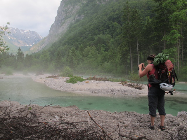 Gudrun beim Torrener Bach (15. Juni)