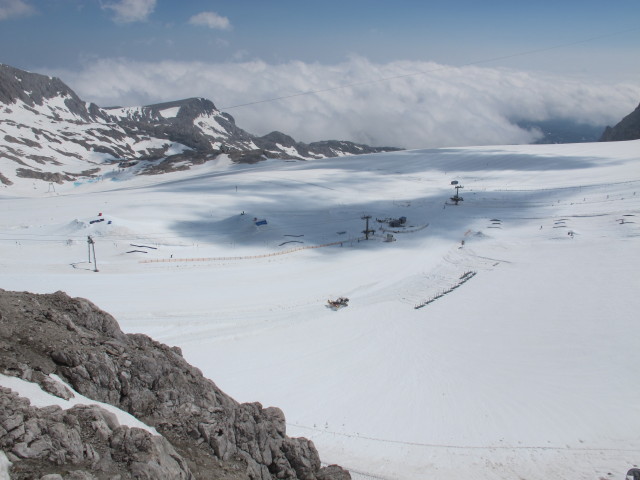 Schladminger Gletscher vom Hunerkogel aus (21. Juni)