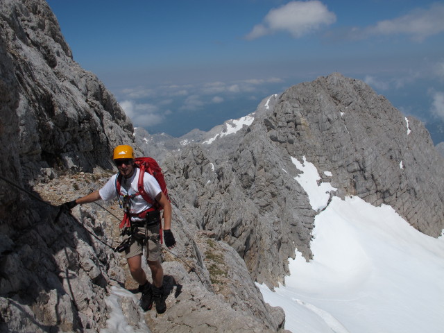 Schulter-Klettersteig: Ich (21. Juni)