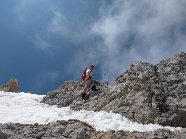 Randkluft-Klettersteig: Ich (21. Juni)
