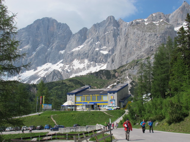 Talstation der Dachstein-Seilbahn (21. Juni)