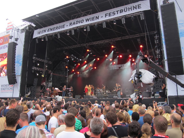 Wolfgang Ambros auf der Wien Energie / Radio Wien Fest-B&uuml;hne (22. Juni)