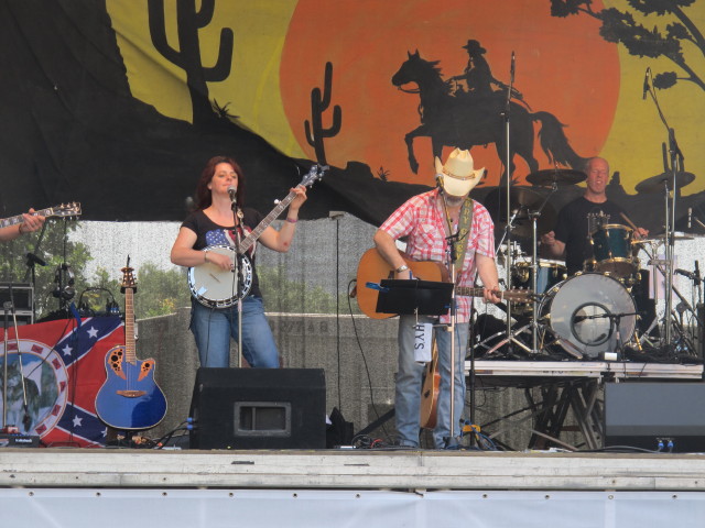 Okemah auf der Wiener St&auml;dtische Versicherung/Country & Western-B&uuml;hne (23. Juni)