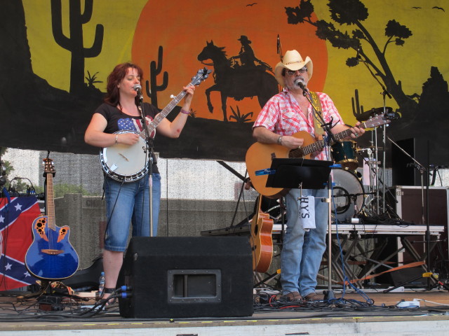 Okemah auf der Wiener St&auml;dtische Versicherung/Country & Western-B&uuml;hne (23. Juni)