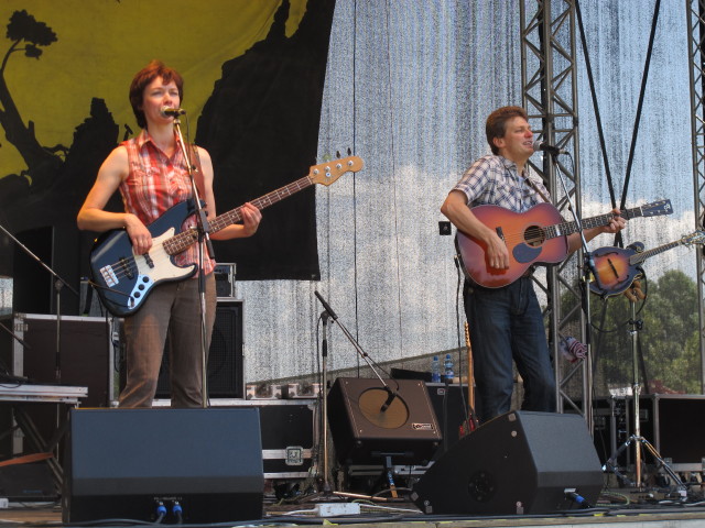 New West auf der Wiener St&auml;dtische Versicherung/Country & Western-B&uuml;hne (23. Juni)